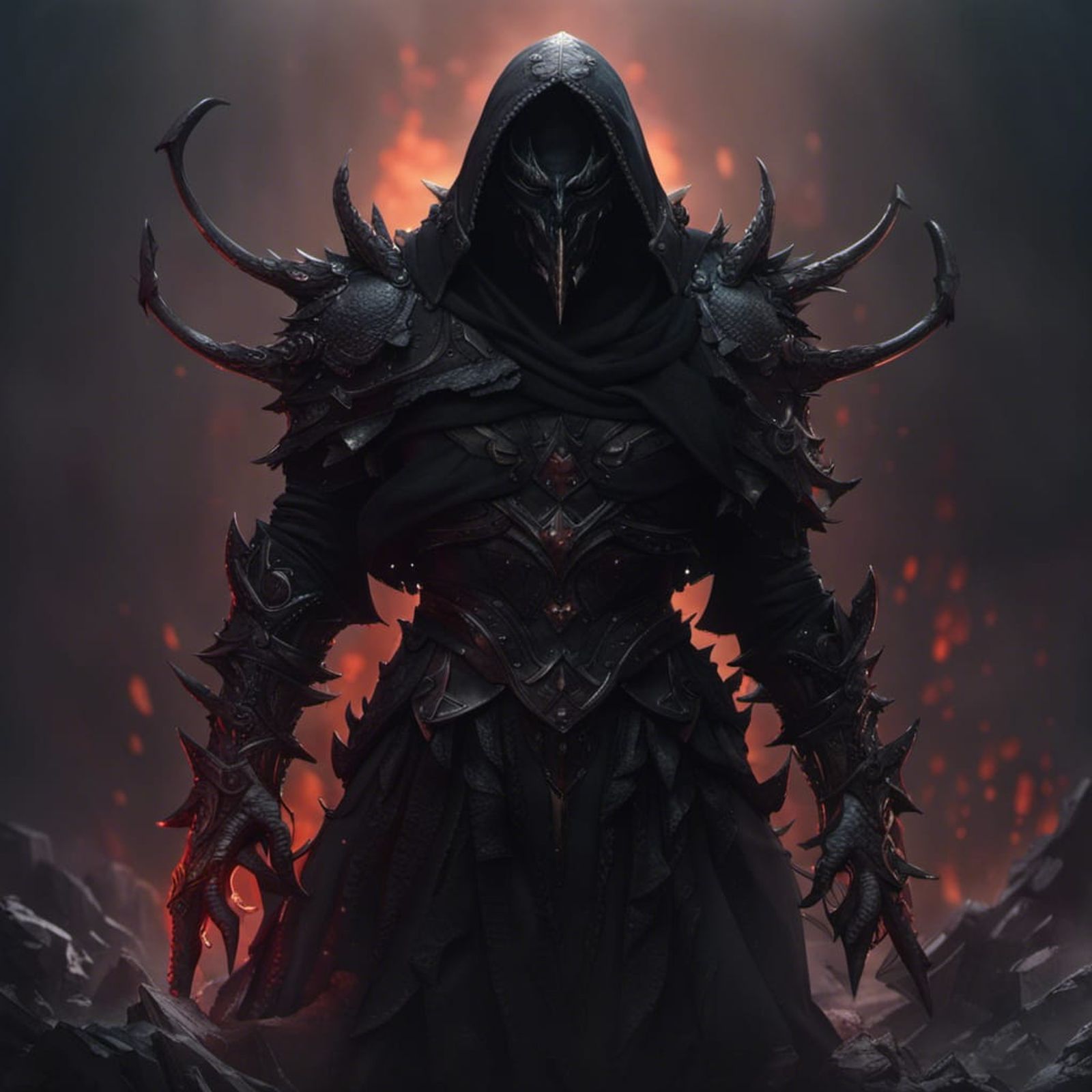 prompthunt: portrait pale man necromancer evil dark fantasy