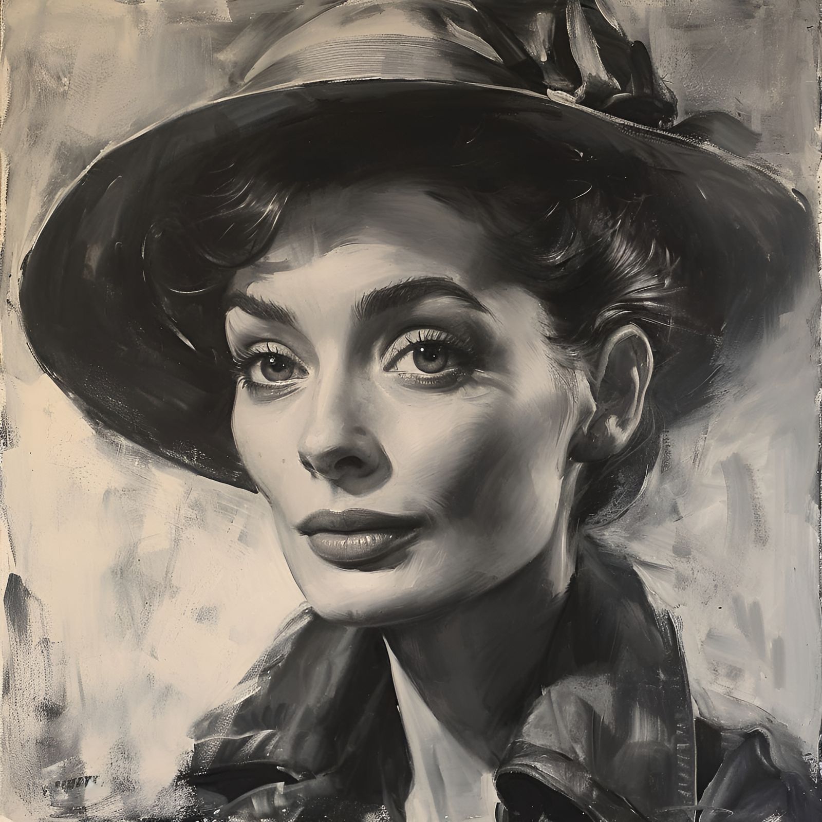 Beauty in black and white.