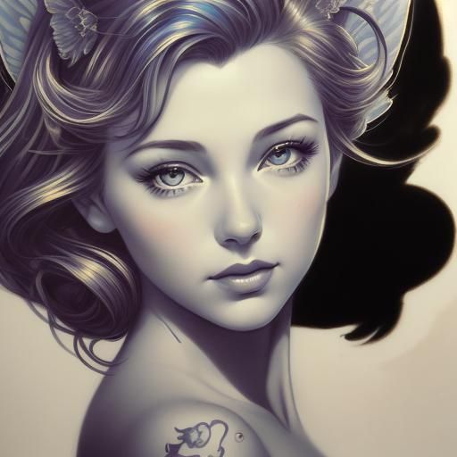 Shadows woman