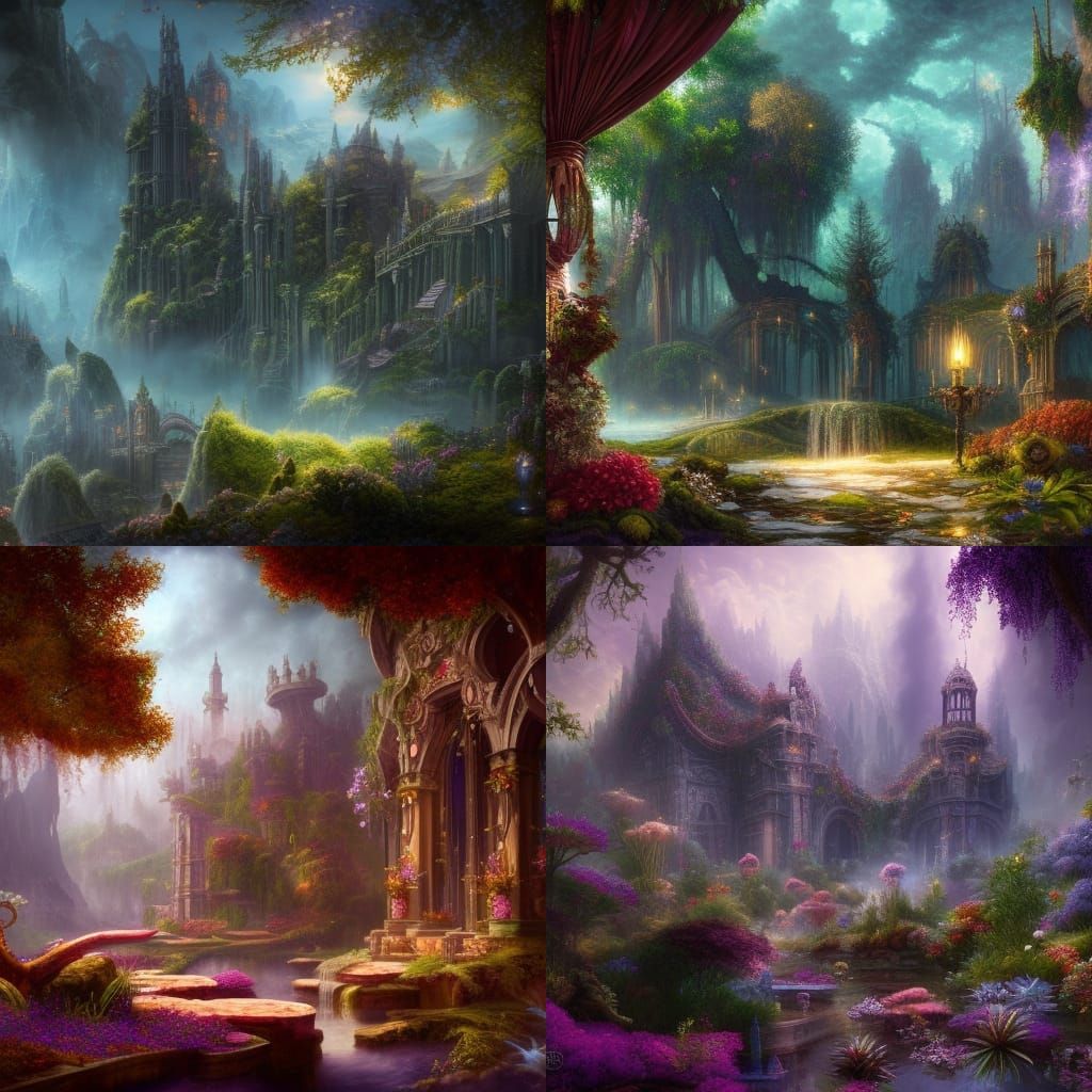 Mystic lands AI Generated Artwork NightCafe Creator