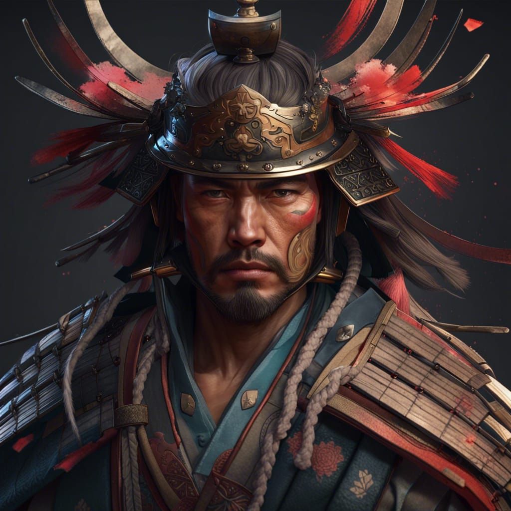 Japanese Samurai warrior  by @Nathaniel DeZago