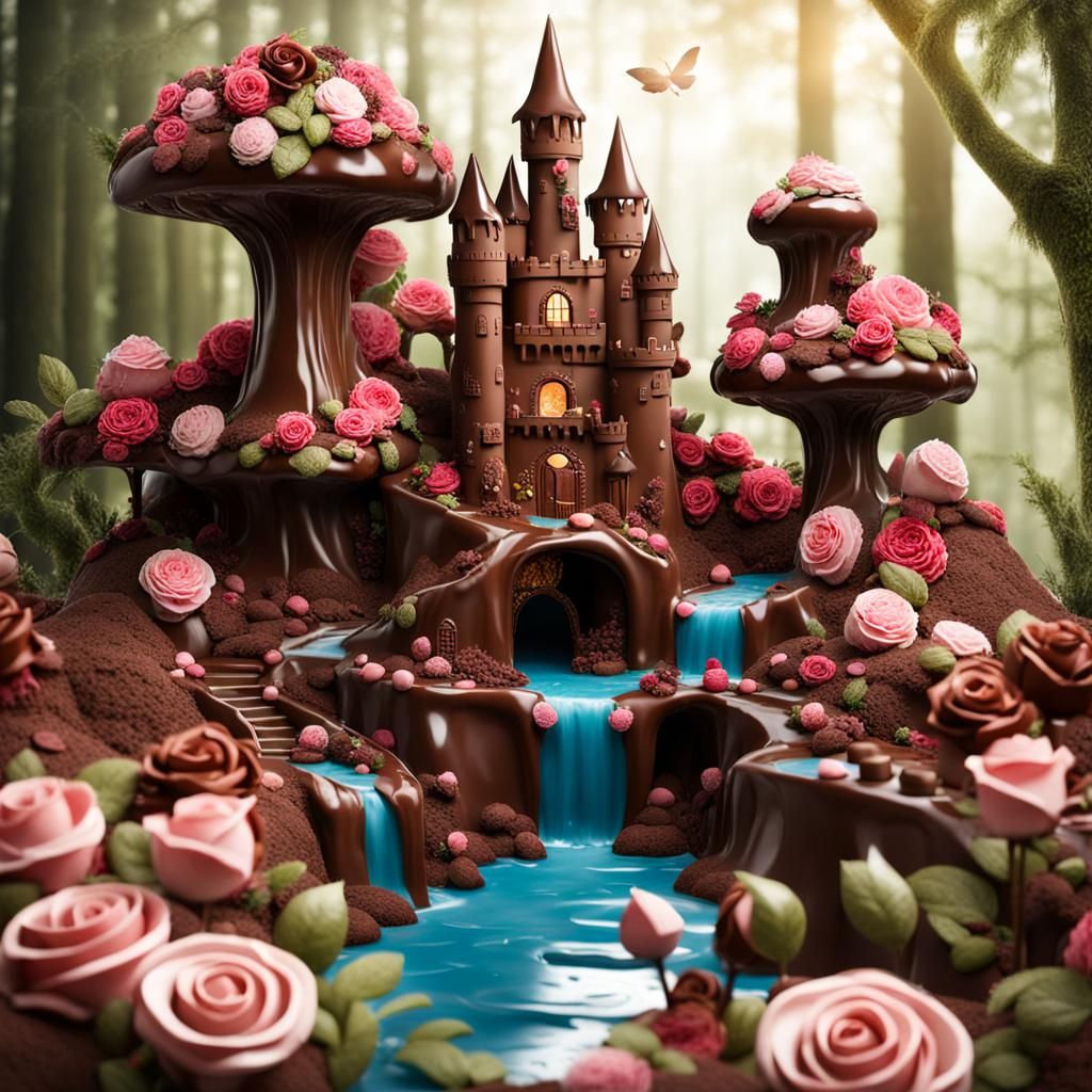 Chocolate Castle  by @fredlef