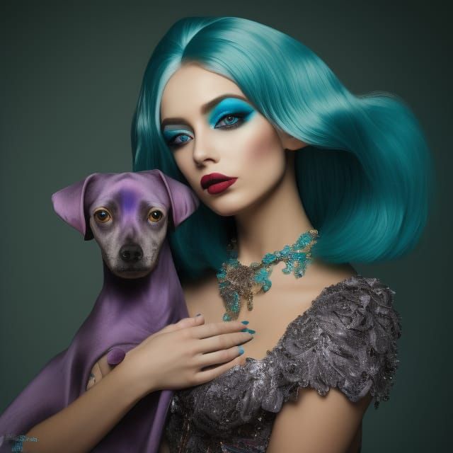 hyperrealistic Stunning amazing female model, long neck, stu...
