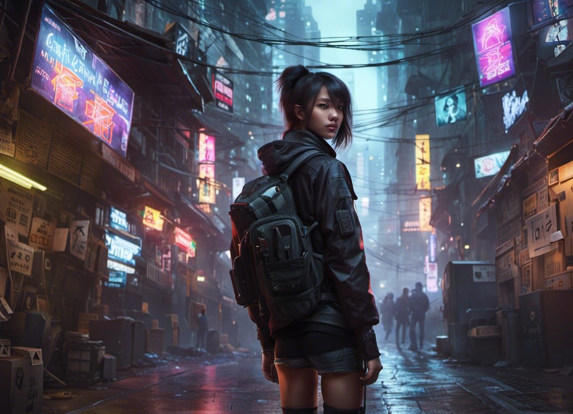 Cyberpunk - AI Generated Artwork - NightCafe Creator