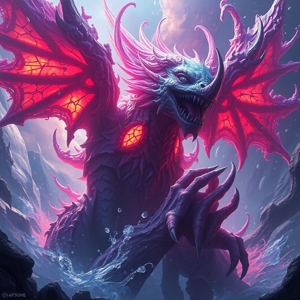 Fantastical King in Detailed Matte Painting