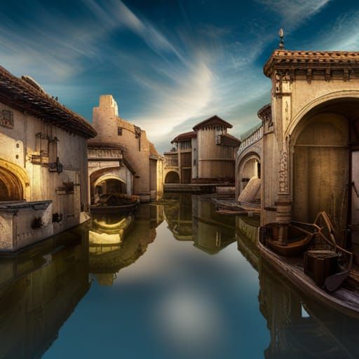 Washing Machine in Wedding Dress: Fantasy Art