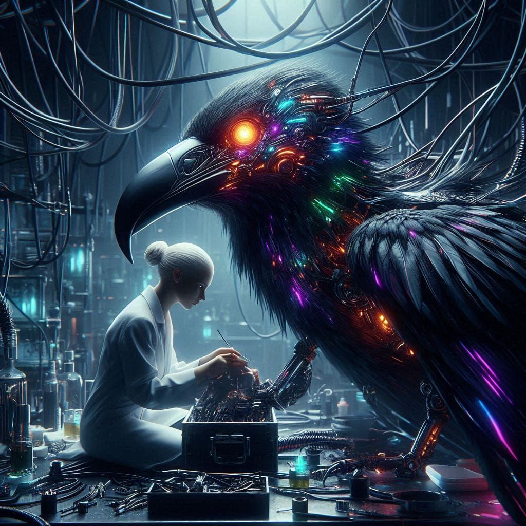 Vulture Cyborg 🐦‍⬛🤖🪶 v2