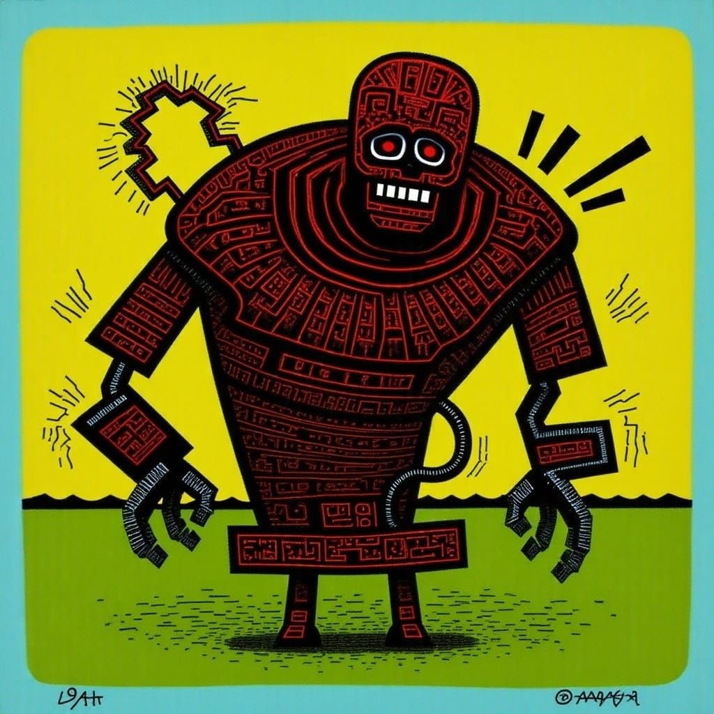 <lora:KILL-BOT 000:1.0> Monster-bot