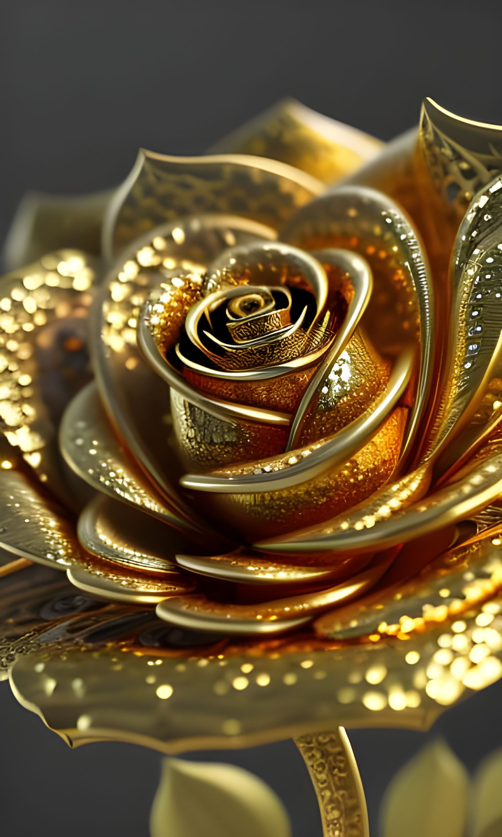 Gold rose