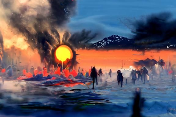 Midnight sun apocalypse