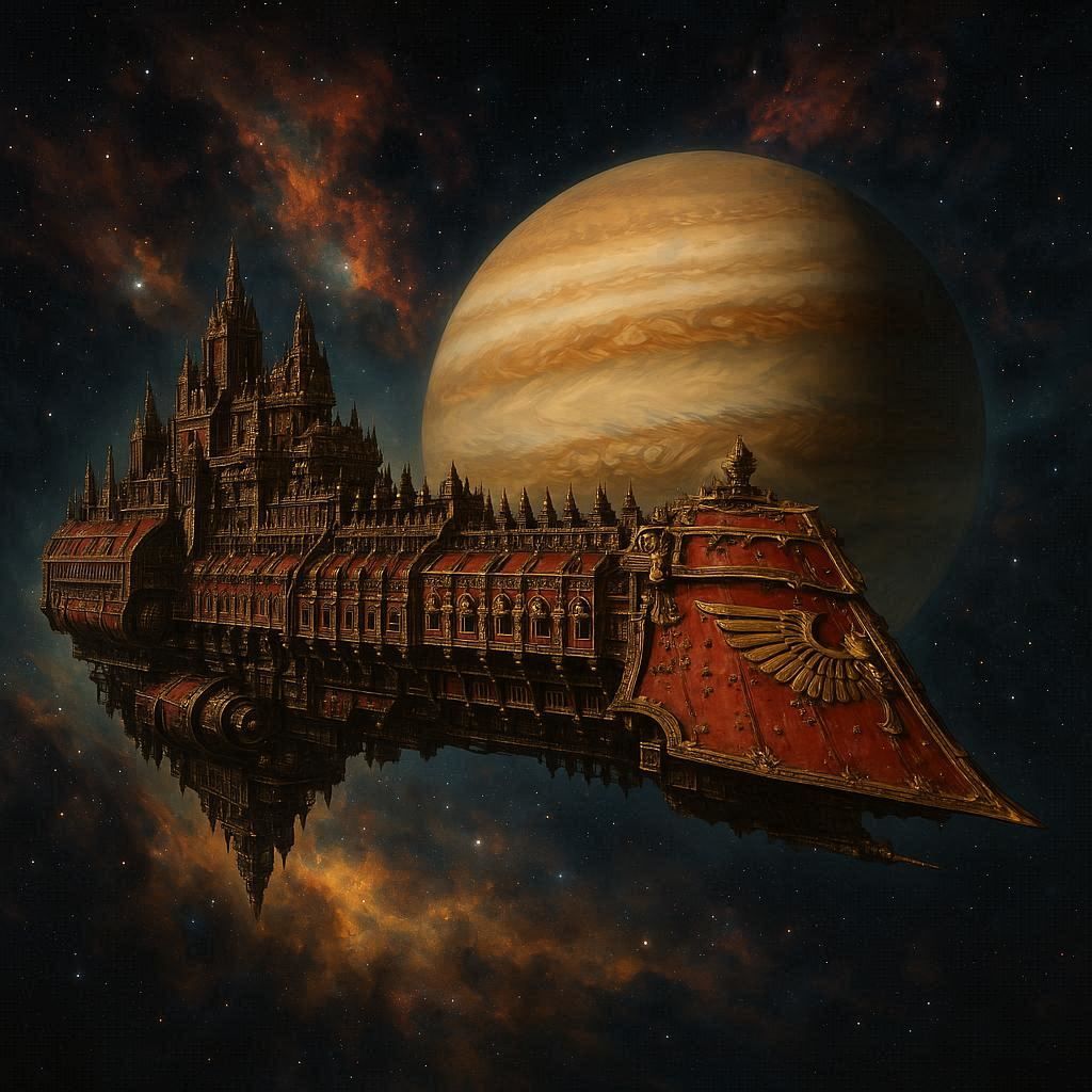 W40K Spacecraft (1)  by @Piktor