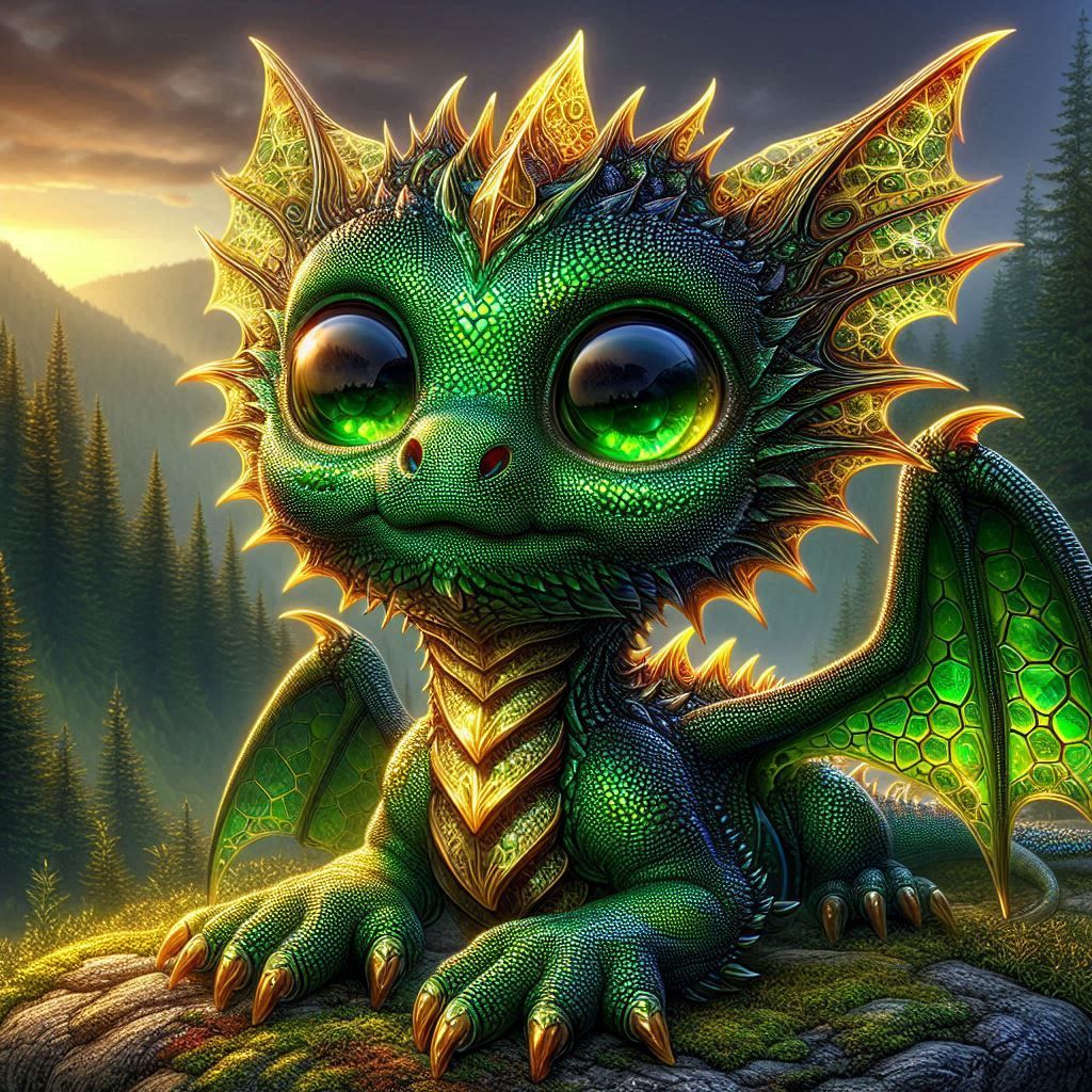Baby Green Dragon