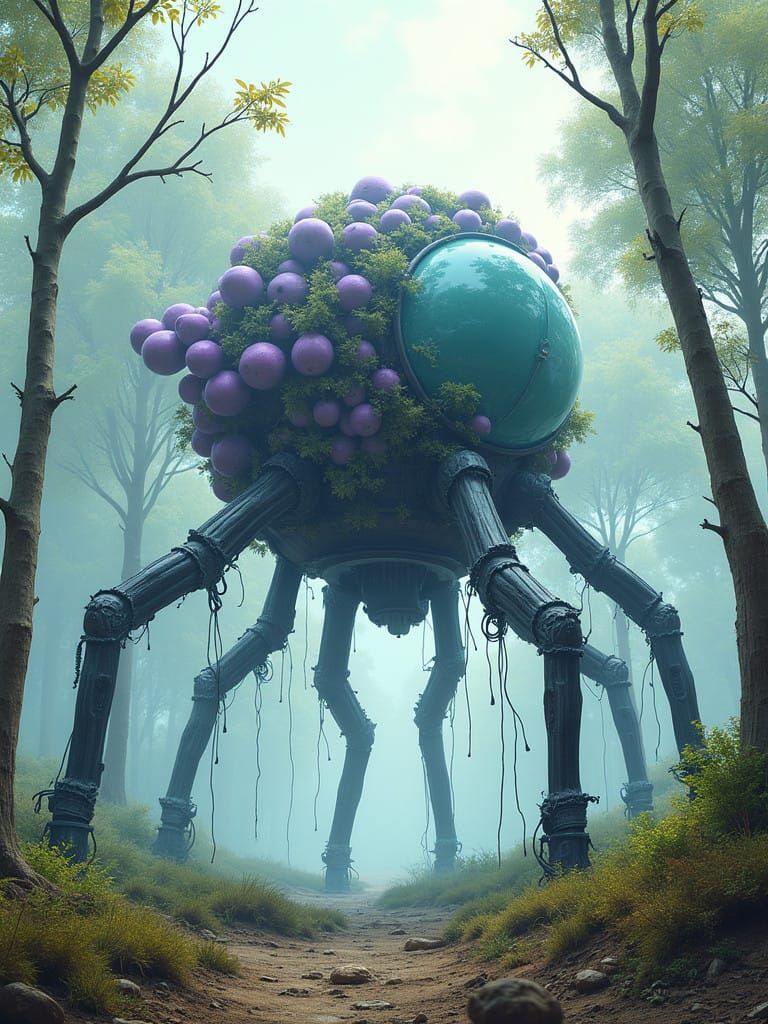 Overgrown Scout Mech