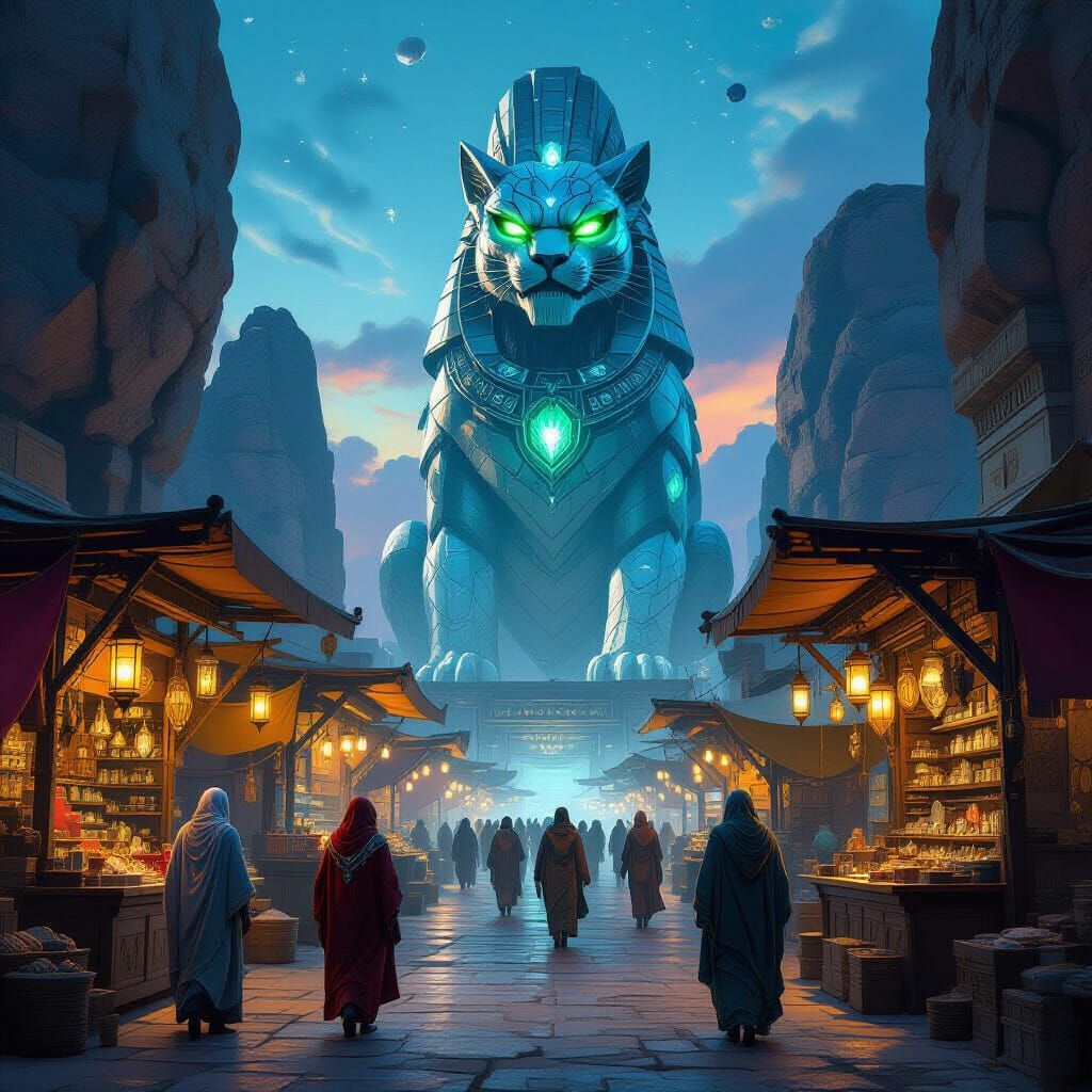 For the **"Alien Market"** challenge, imagine a bustling bazaar on a floating asteroid, where vendors from across the galaxy trade in rare m...