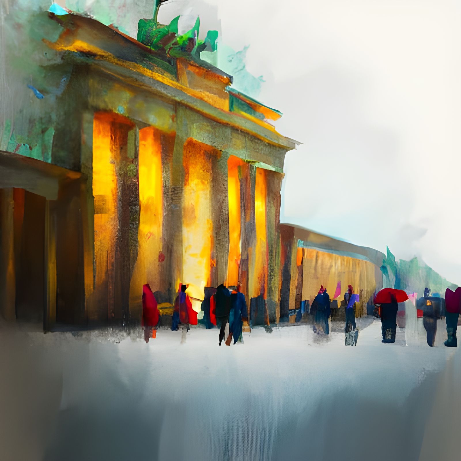BERLIN . Germany . The Brandenburger Tor