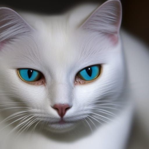 White cat