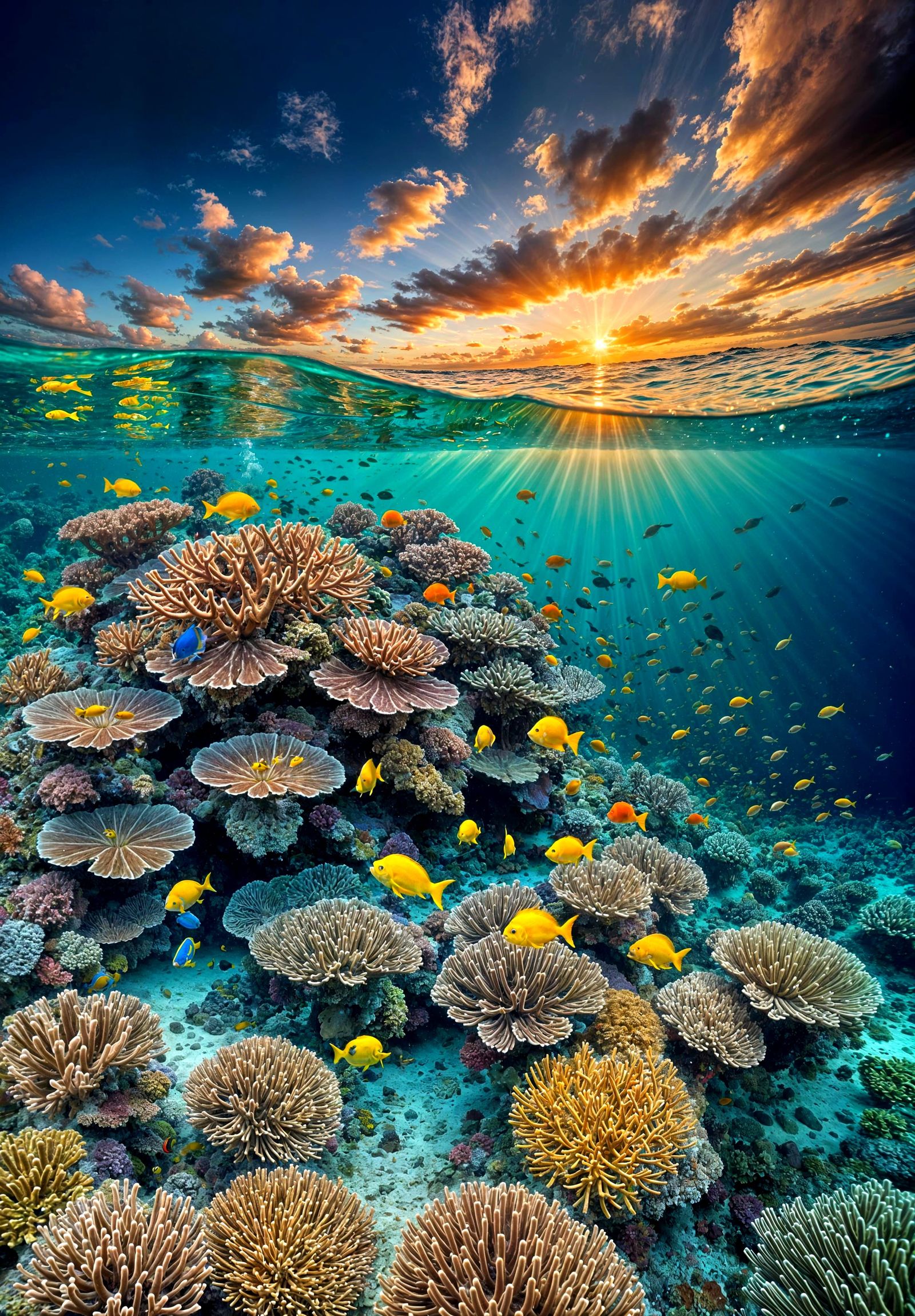 Majestic Life Under the Sea  by @Mr_Anime Manga