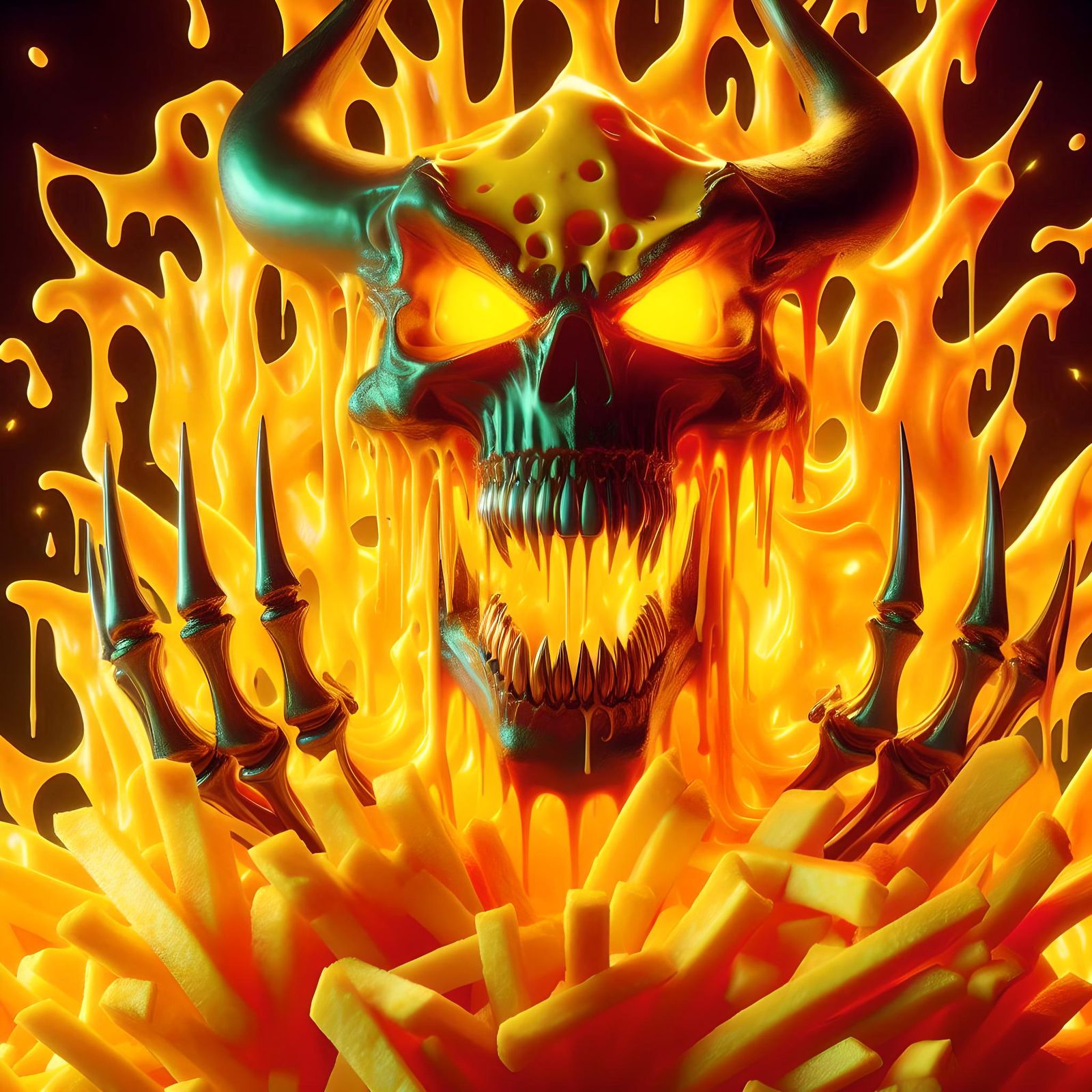 Cheese Fries Demon