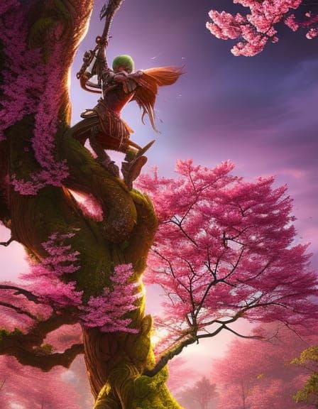 Guardian Of The Bryo Sunset