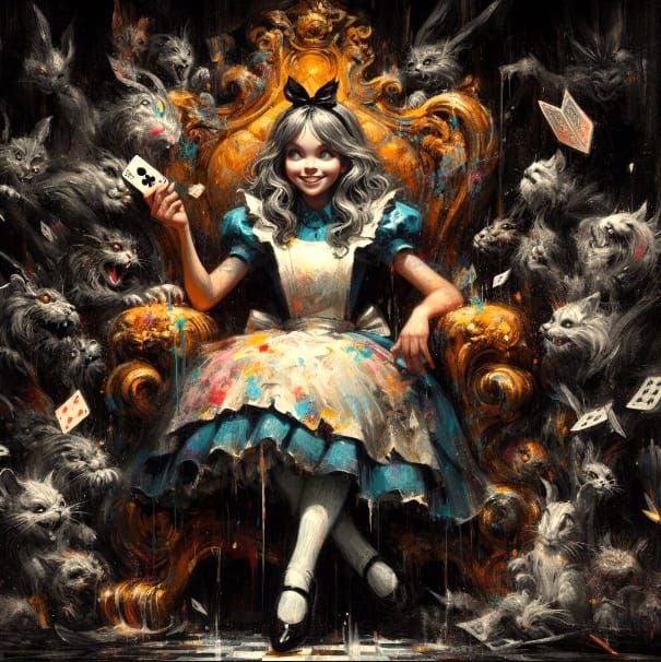 Alice beat the queen!