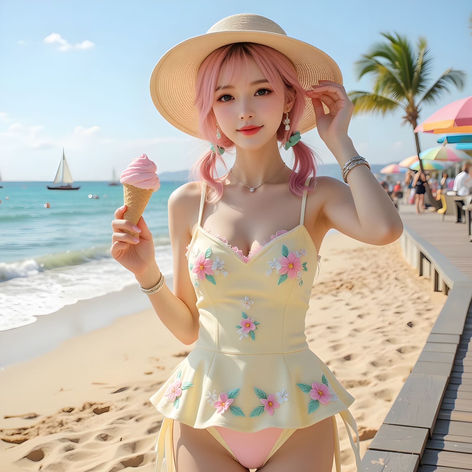 Xiao Yu: Strawberry Ice Cream 🍧