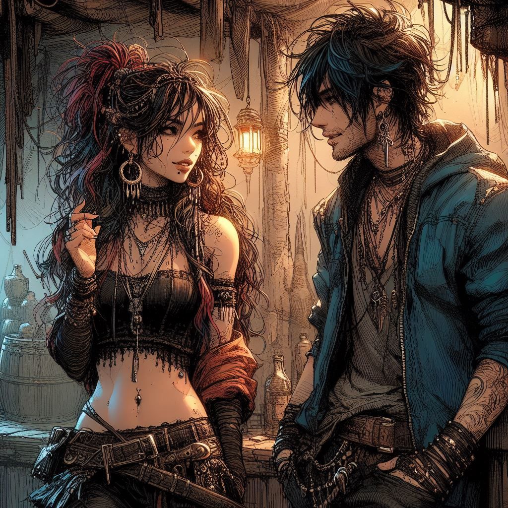 Chatting in the Back