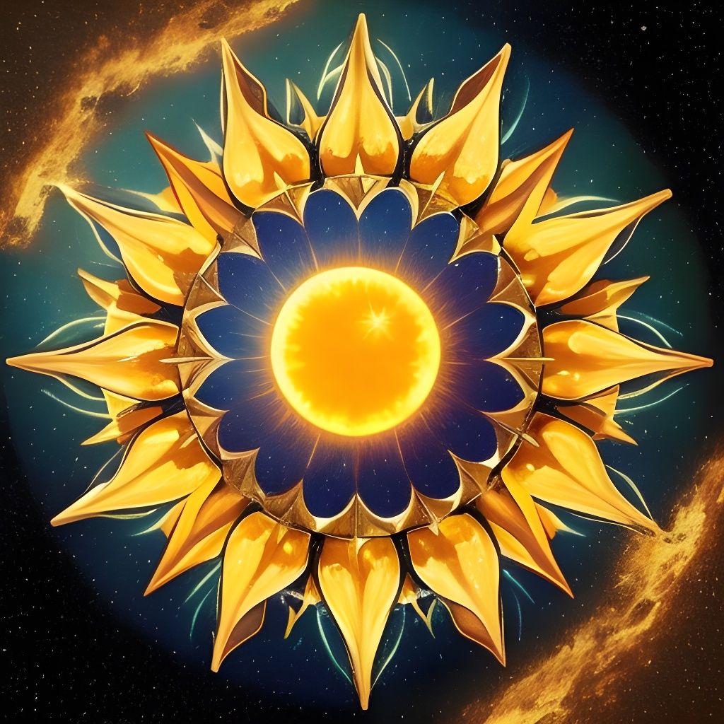 Celestial Explosion in Vibrant Color