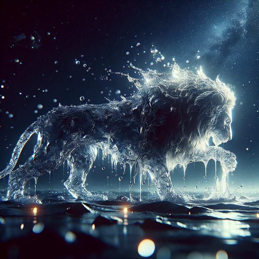 water lion