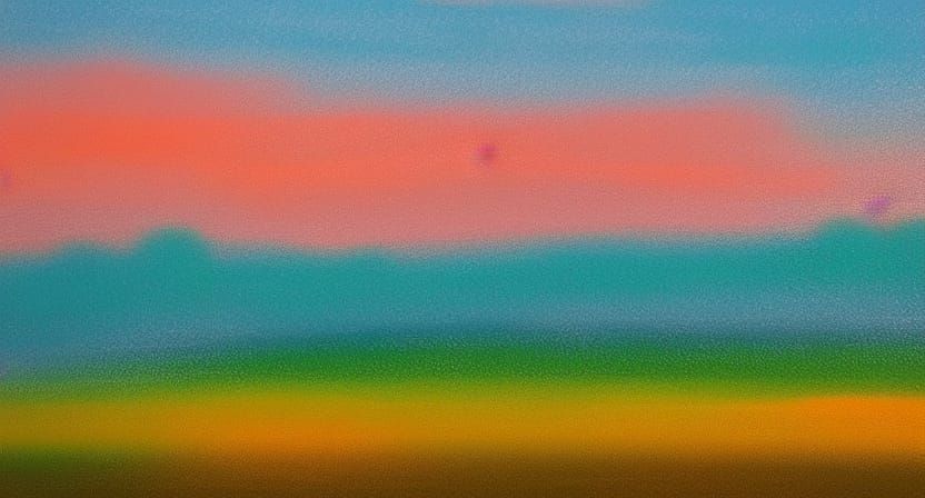 pastell colours landscape