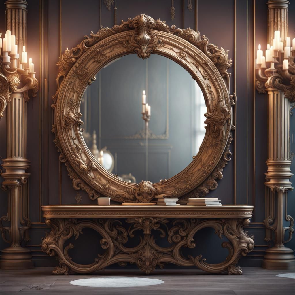 Mirror of Dreams AI Generated Artwork NightCafe Creator