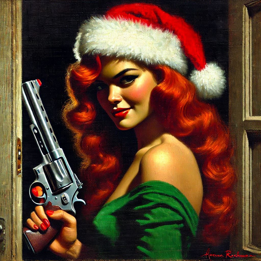 "Happy Holidays, PUNK." Harriet Calahan