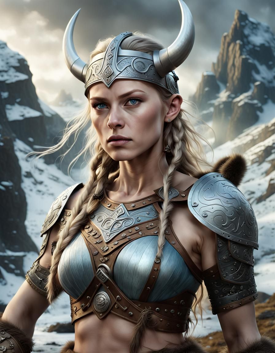 Viking Beauty  by @Rose