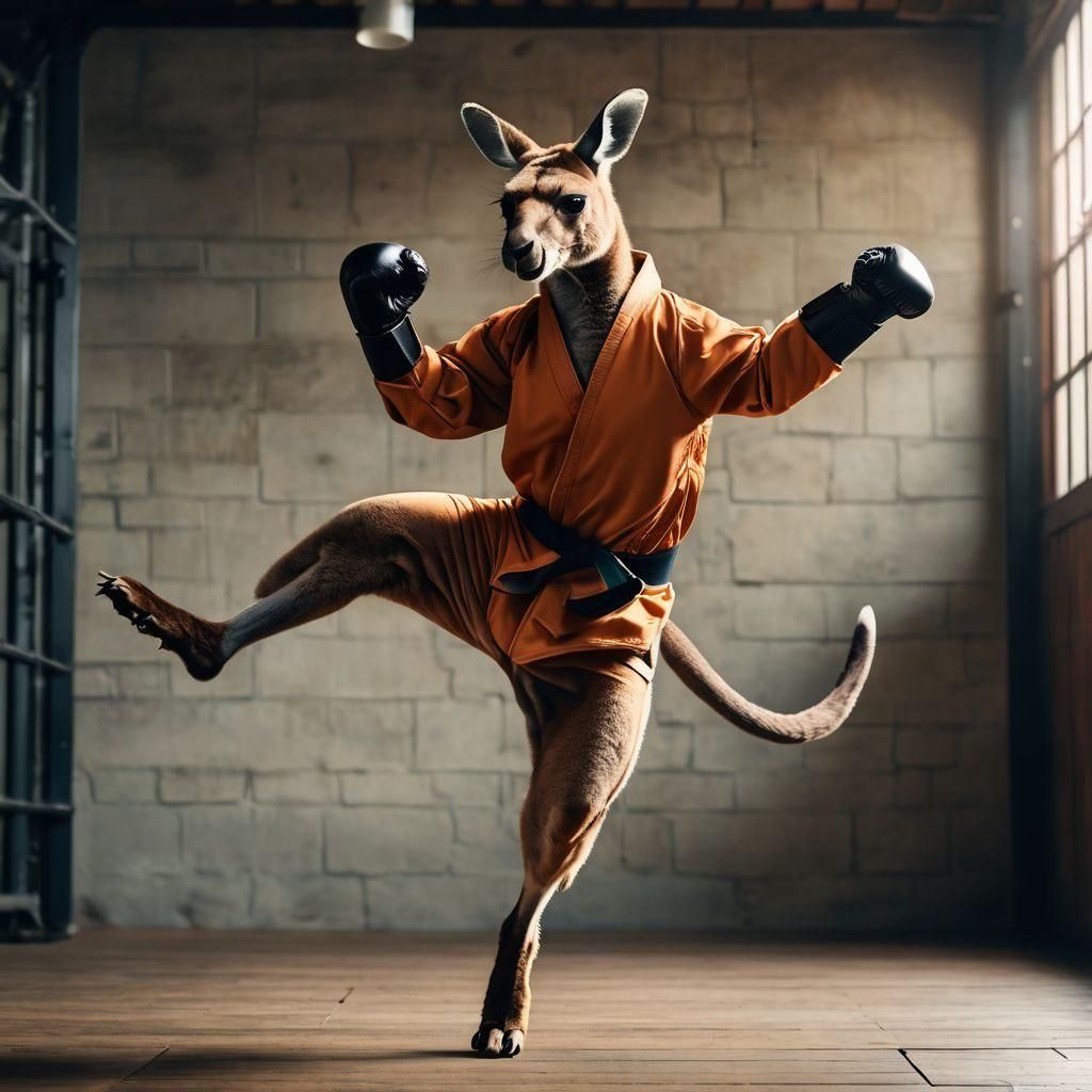 Kickboxing Kangaroo