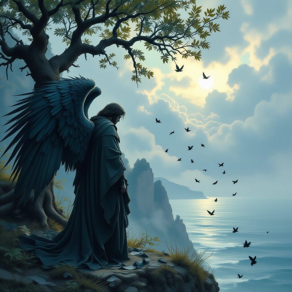 "Silence after the Fall"

Plot:
The painting does not show the moment of Icarus' flight or fall - instead, we see the consequences, which ma...