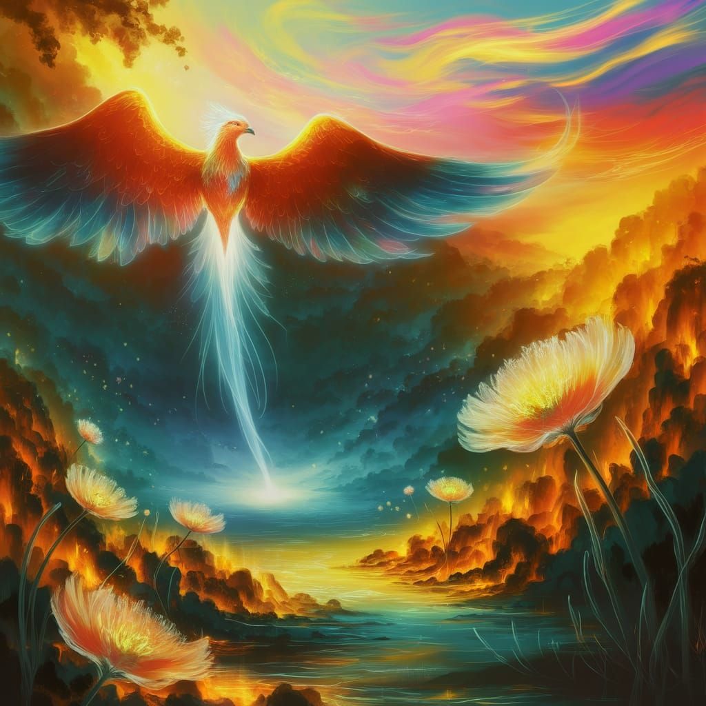 Dawn of the Phoenix  by @Macfoggy