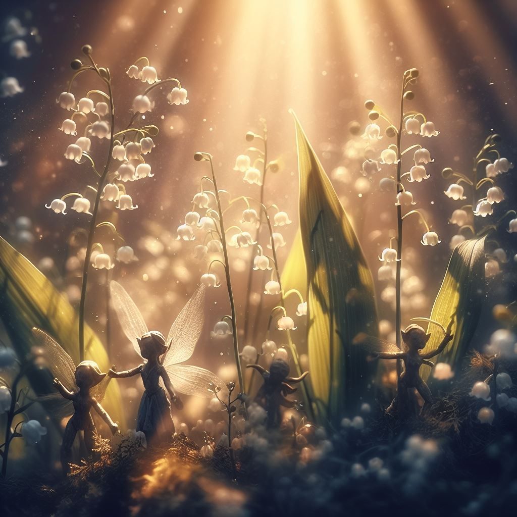 Pretty lily of the valley