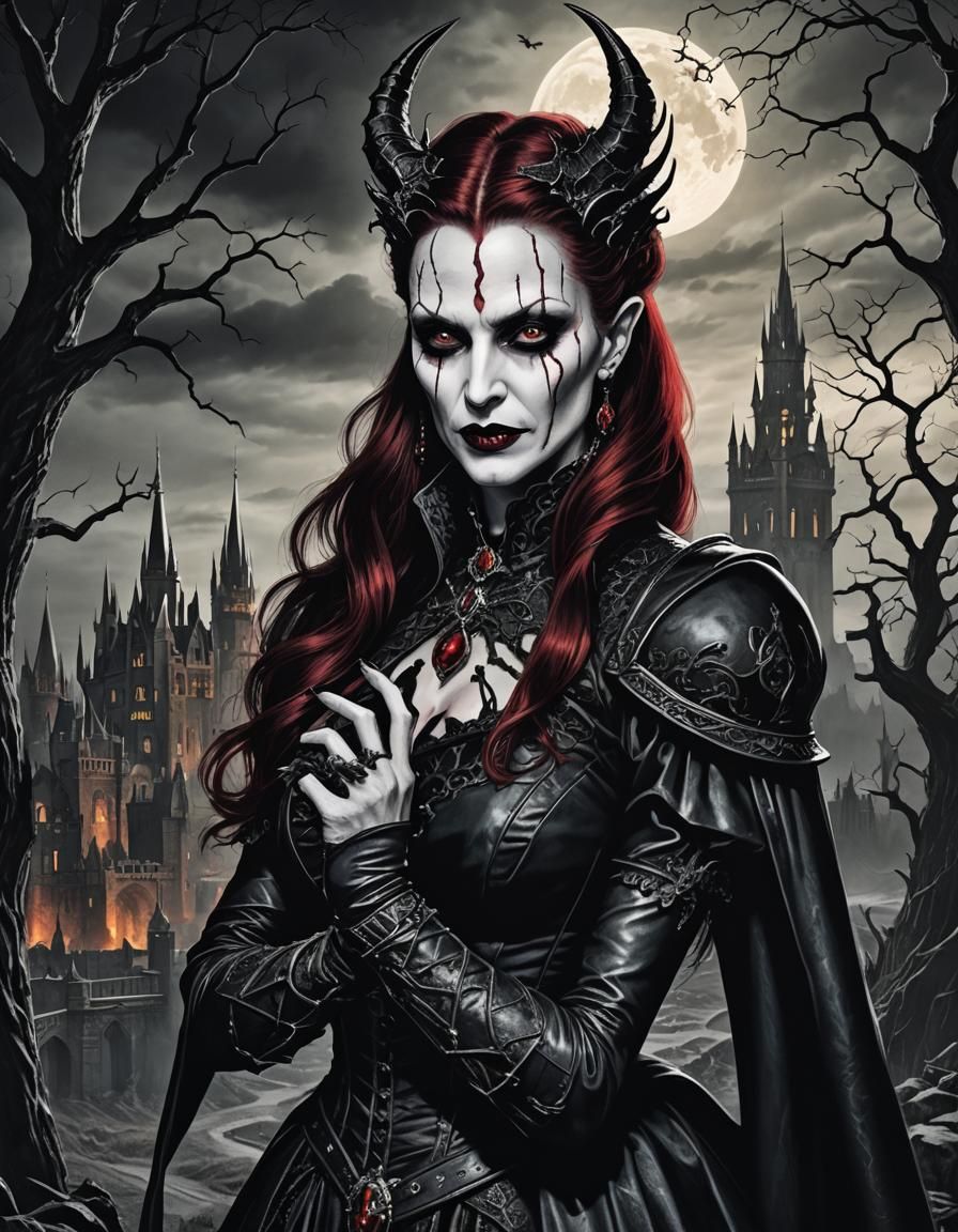 vampire woman