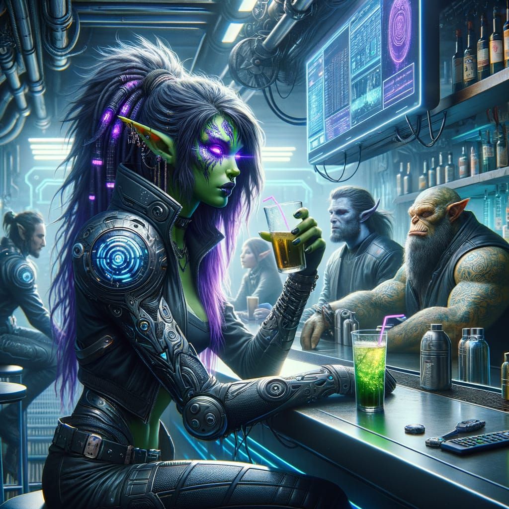 That Spot in the Sprawl  by @The Vrynn Paradox