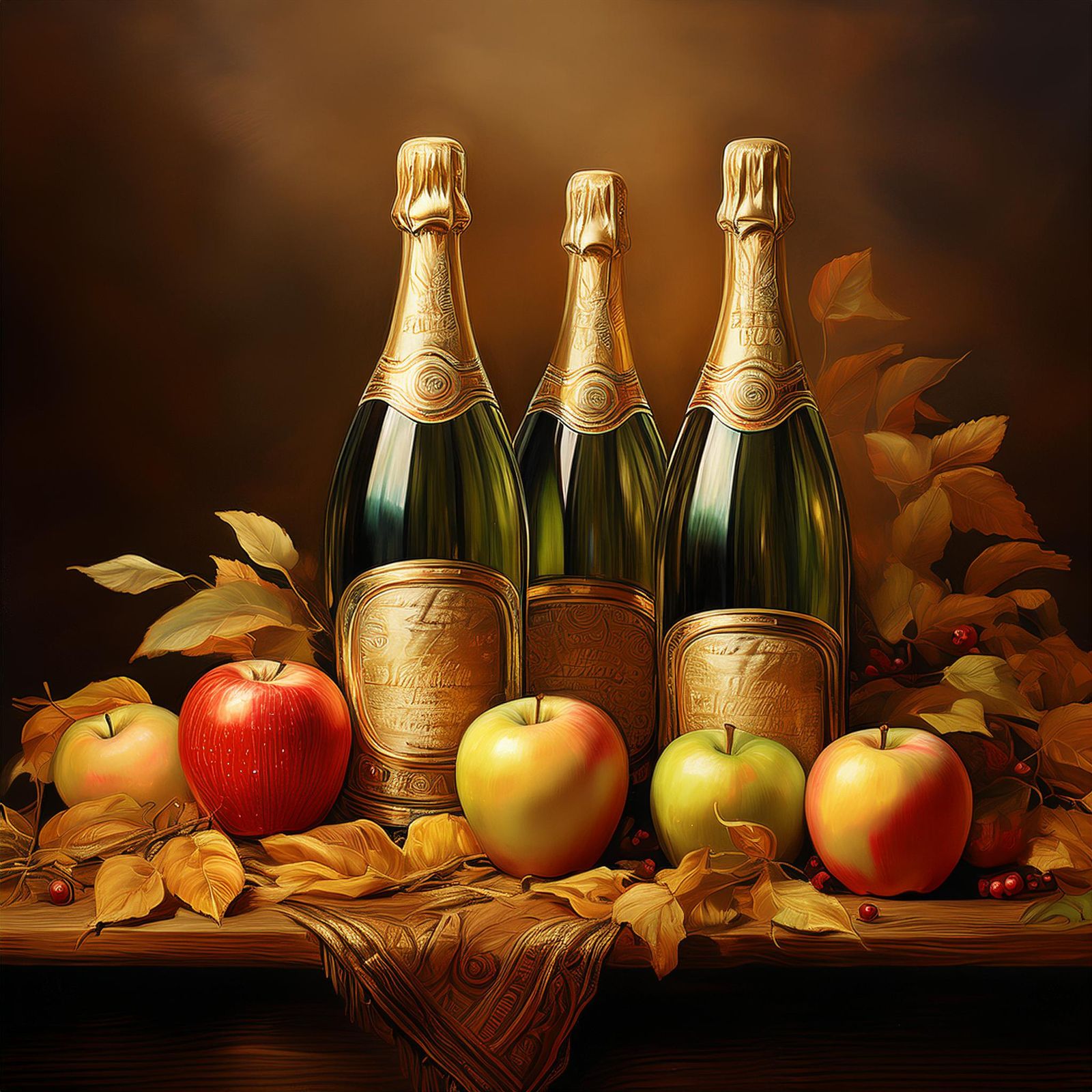 Apples and Champagne, Perfect September Pair