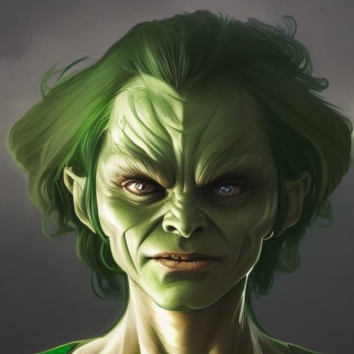 small green goblin that is king of the land