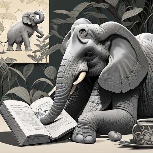 Elephants in the wild