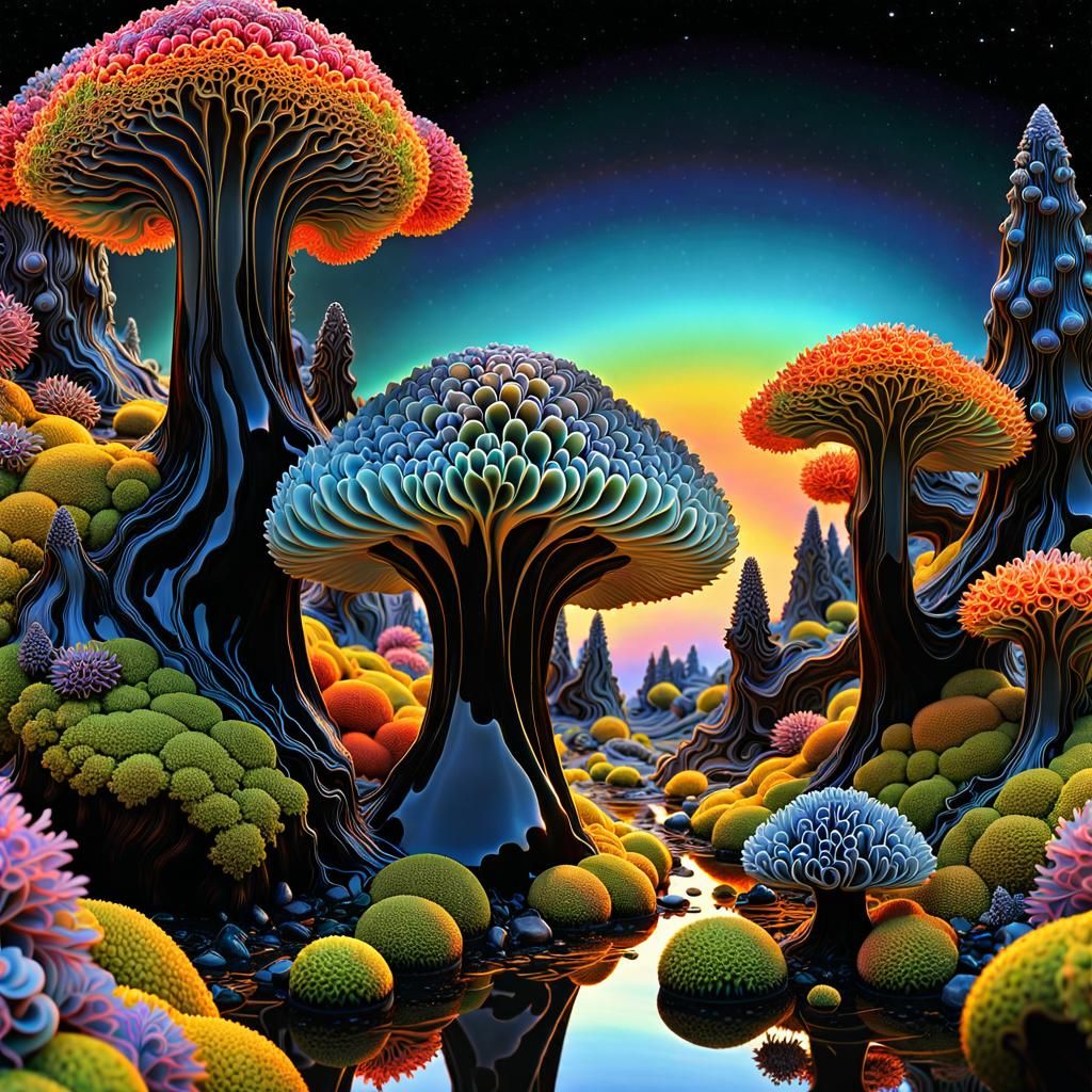 Fungal Dreamscape (RealVis)