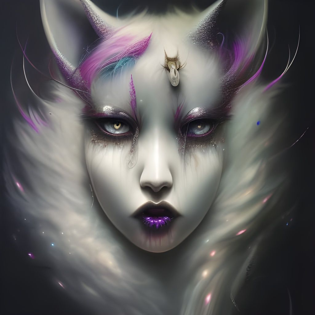 Wolf Woman - AI Generated Artwork - NightCafe Creator