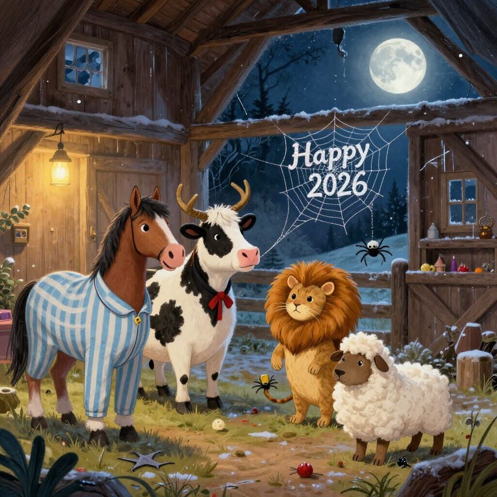 Happy New Year  by @Charlie