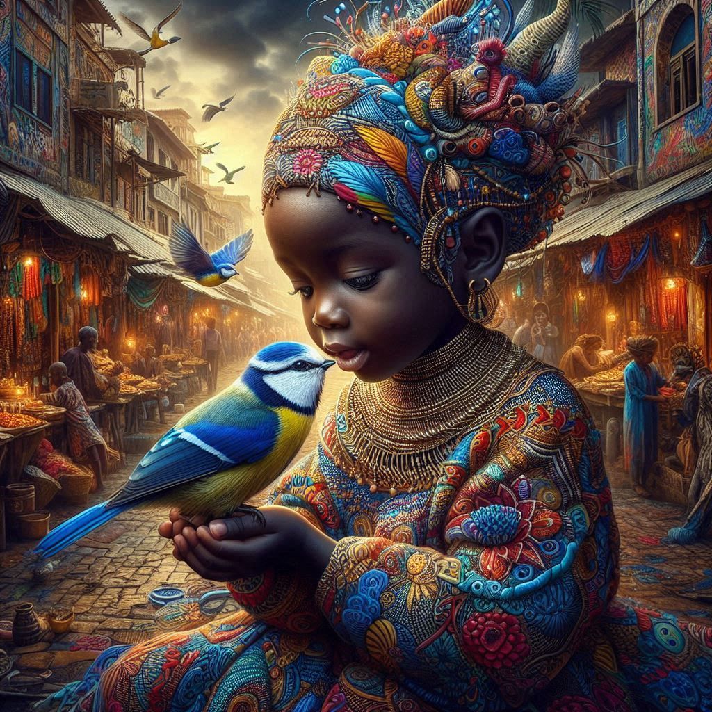 In a market in Nairobi