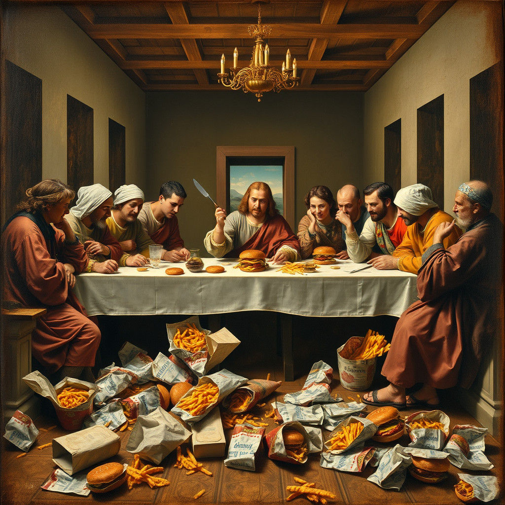 the very last supper  by @Olchap