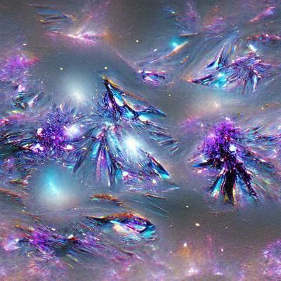 Crystal galaxy