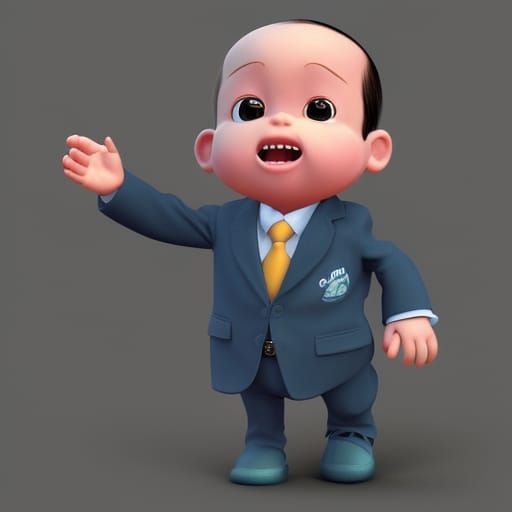Baby Mafia CGI output