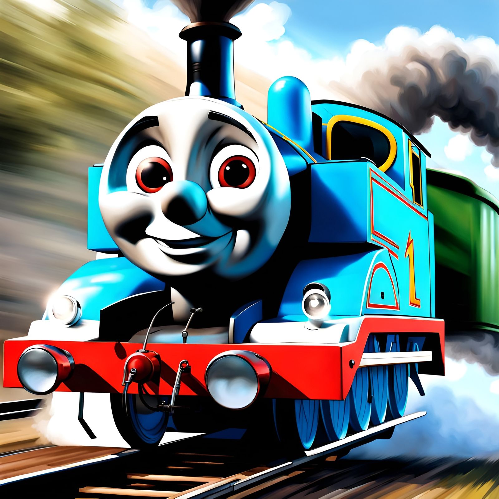 Thomas drag race, or something. 🤭