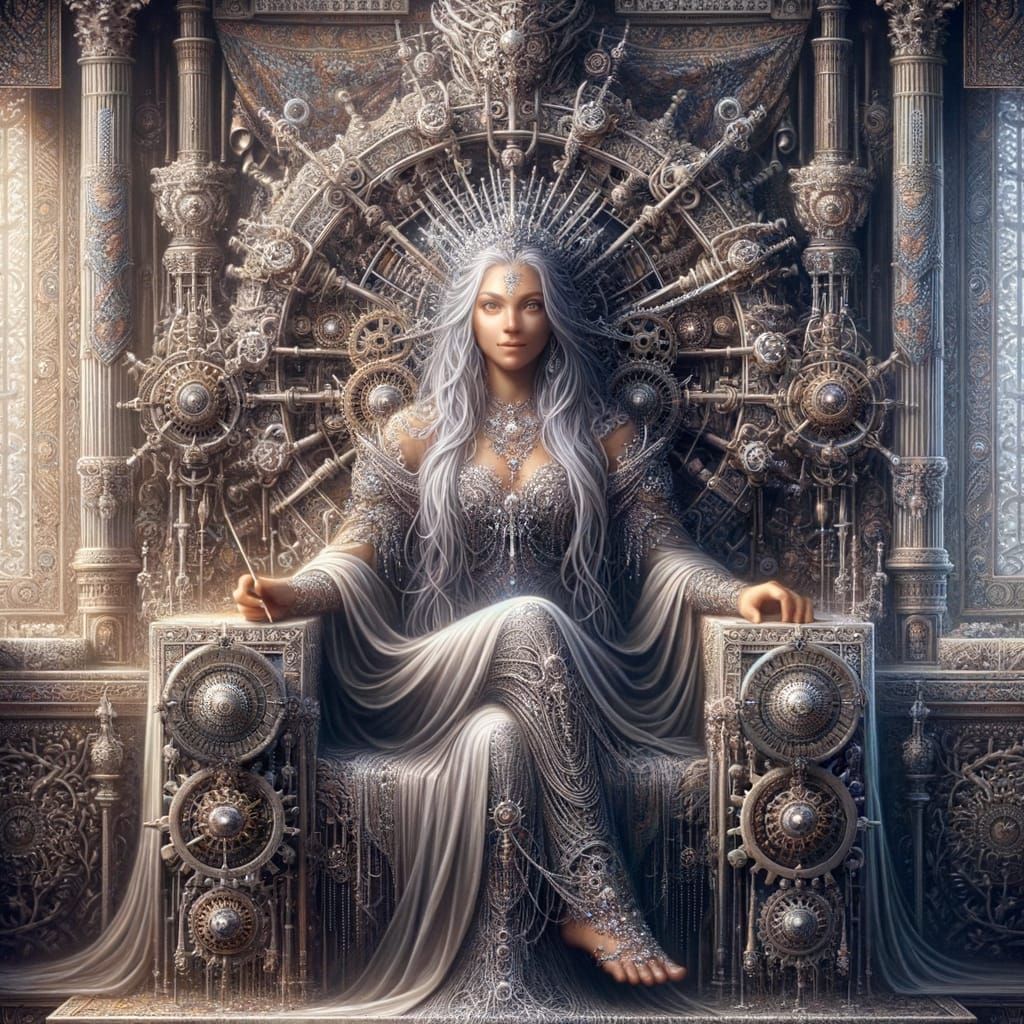 Queen of the silver city  by @Prcek